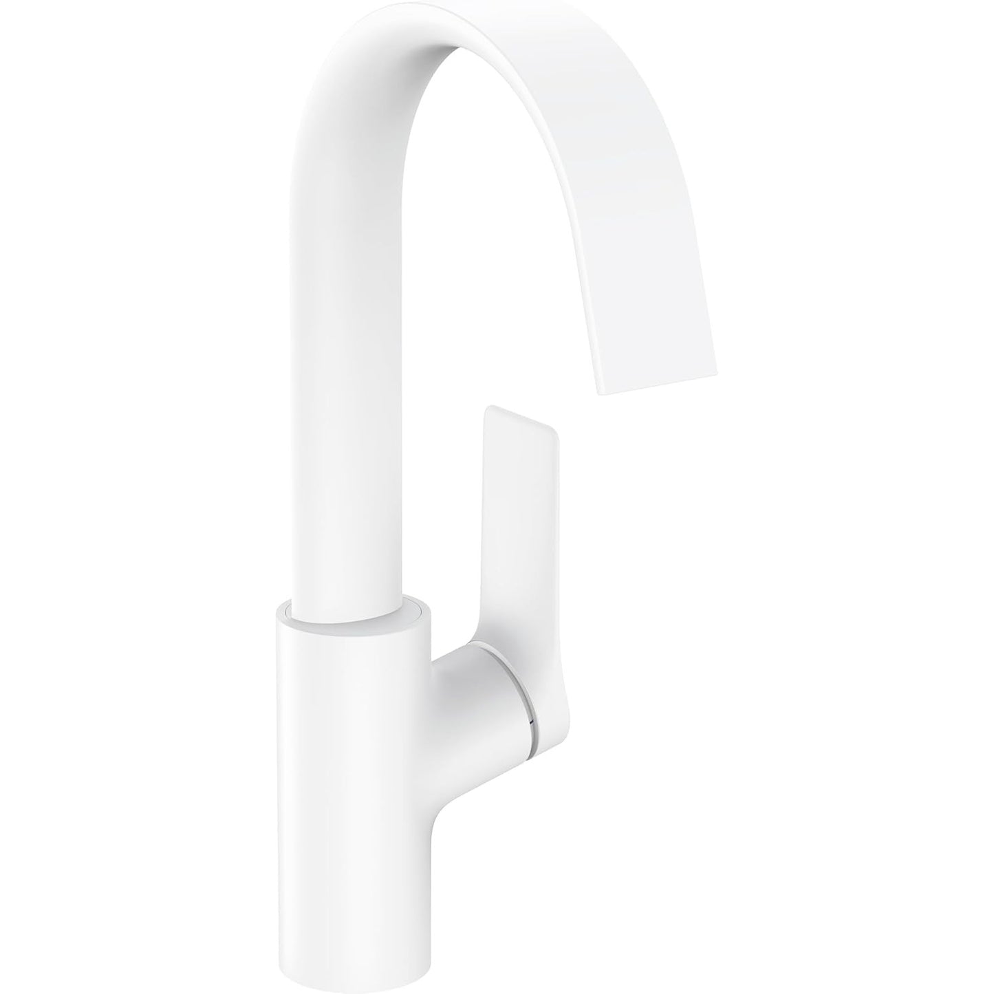 hansgrohe Vivenis 浴室單把手面盆龍頭带旋轉出水嘴 Bathroom Single-Lever Basin Mixer 210 with swivel spout 啞光白 Matt White 75030700