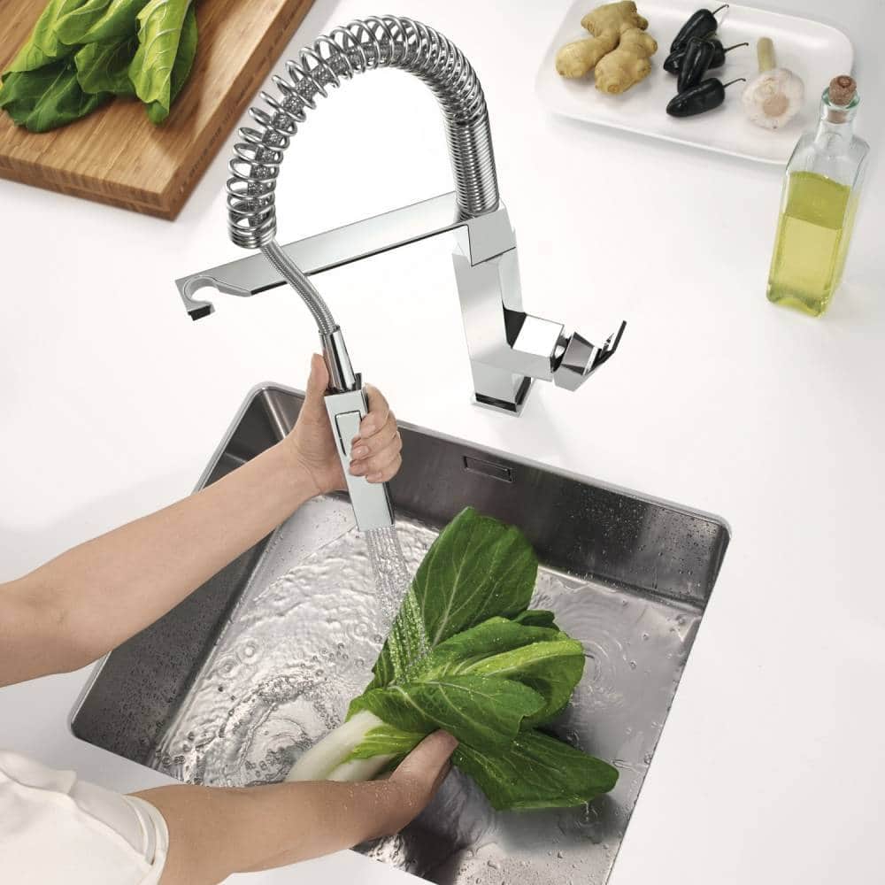 Eurocube 廚房單把手龍頭 Kitchen Single-Lever Sink Mixer-Grohe-Home Manner