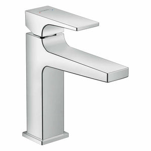 Metropol 浴室單把手面盆龍頭 110帶按壓落水 Bathroom Single Lever Basin Mixer 110 With Lever Handle And Push-Open Waste Set-hansgrohe-32507000-Home Manner