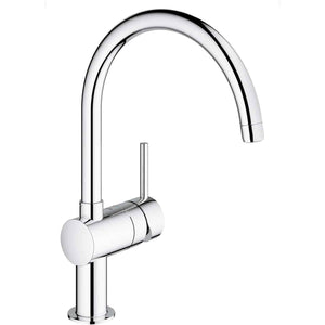 Minta 廚房單把手龍頭C型 Kitchen Single-Lever Sink Mixer C-Shaped-Grohe-32917000-Home Manner
