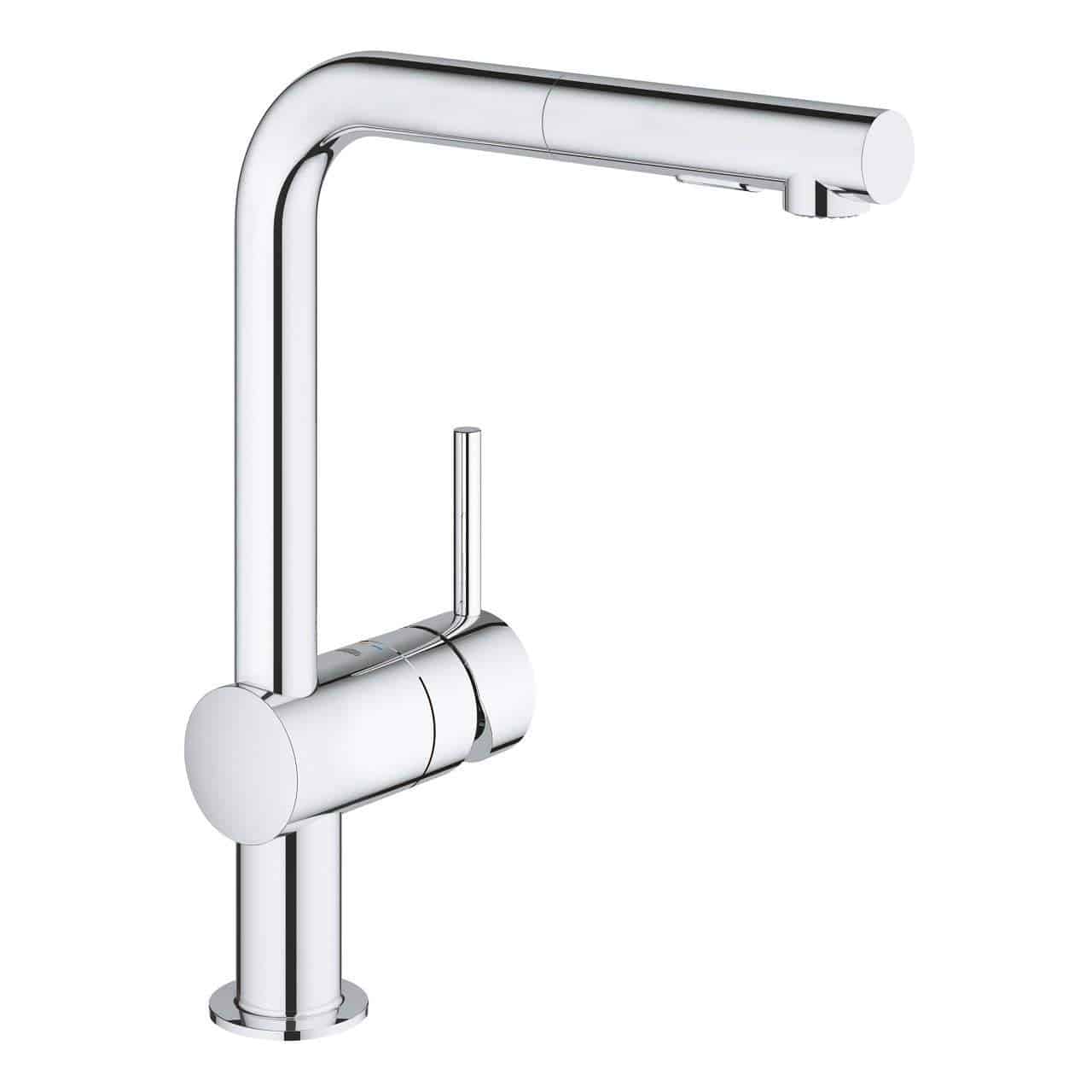 Minta 廚房單把手龍頭L型 Kitchen Single-Lever Sink Mixer L-Shaped-Grohe-30274000-Home Manner
