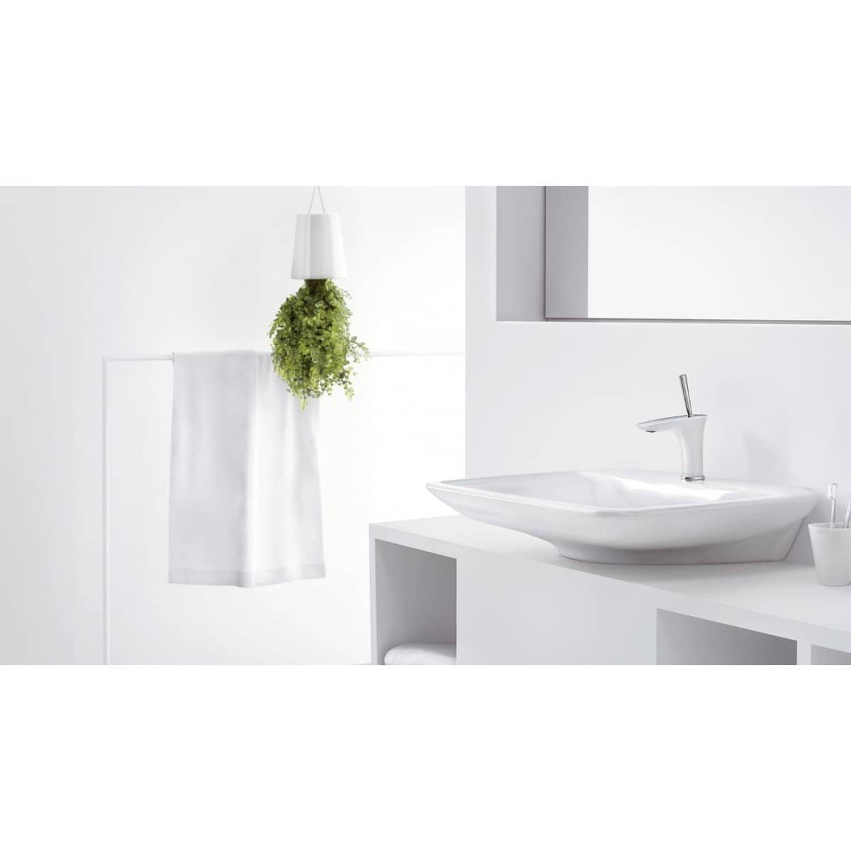 PuraVida 浴室單把手面盆龍頭 100帶按壓落水 Bathroom Single Lever Basin Mixer 100 For Hand Washbasins With Push-Open Waste Set-Hansgrohe-Home Manner