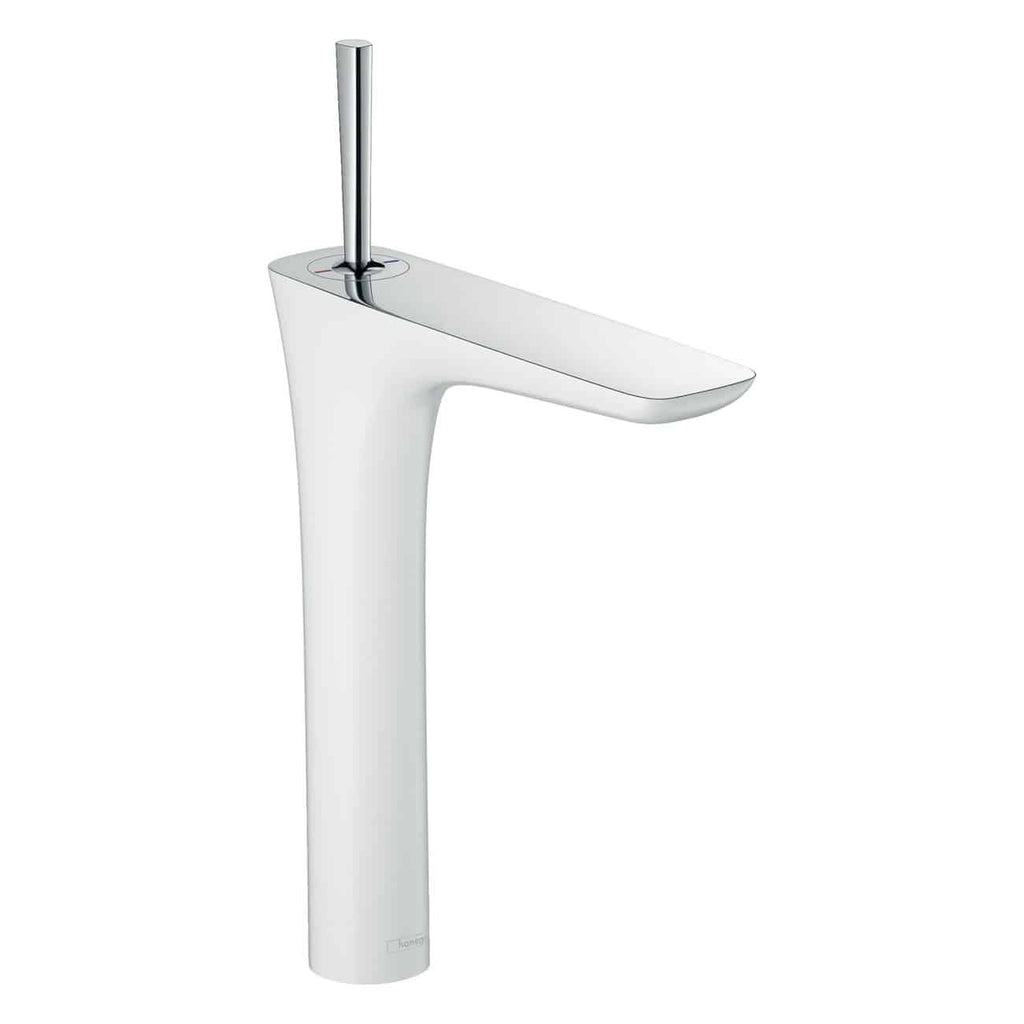 PuraVida 浴室單把手面盆龍頭 240帶按壓落水 Bathroom Single Lever Basin Mixer 240 For Washbowls With Push-open Waste Set-hansgrohe-15072400-Home Manner