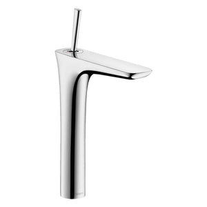 PuraVida 浴室單把手面盆龍頭 240帶按壓落水 Bathroom Single Lever Basin Mixer 240 For Washbowls With Push-open Waste Set-hansgrohe-15072000-Home Manner