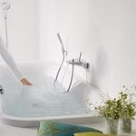 將圖片載入圖庫檢視器 PuraVida 浴室單把手浴缸龍頭 Bathroom Single Lever Bath Mixer-hansgrohe-Home Manner
