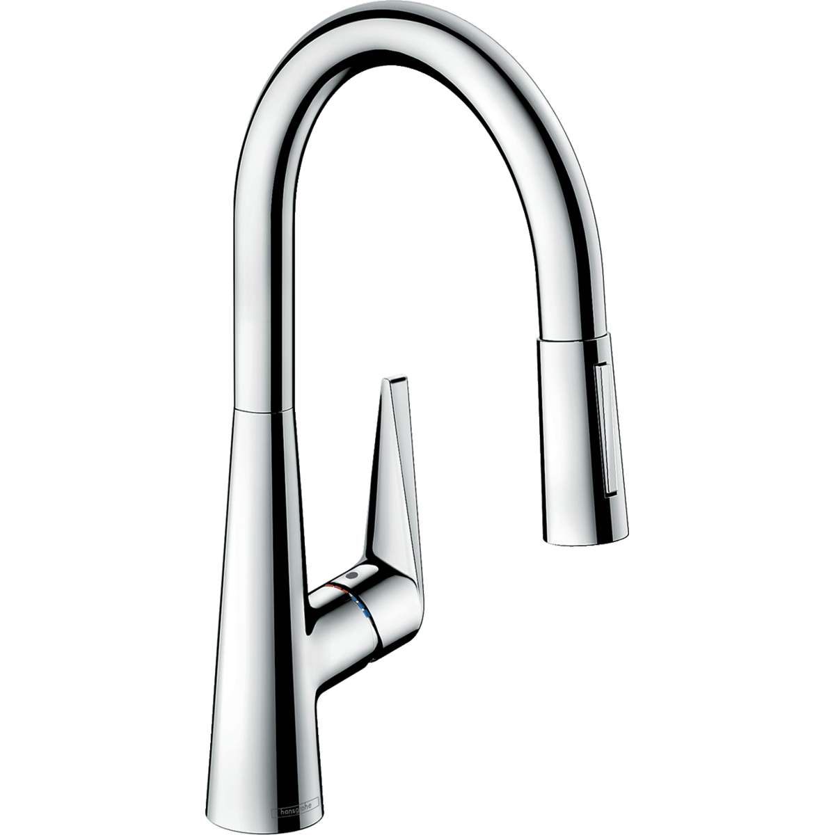 Talis M51 單把手廚房龍頭 200抽拉式噴頭兩種出水 Single Lever Kitchen Mixer 200, Pull-Out Spray, 2Jet-hansgrohe-72813000-Home Manner
